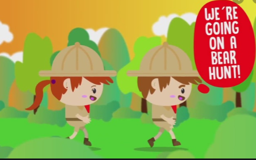 SDW4K's tweet photo. Workout Wednesday. Go on a bear hunt in the most unusual, safe and creative, and active ways you can think to try and find a bear. Before you go searching, make a picture-list with your child, so you can quickly change the motions you perform while you sing the song. https://t.co/P3aBfQumfi