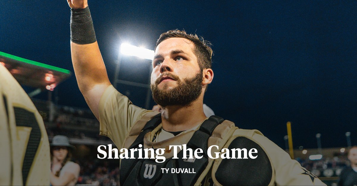 'Everything we had set out to get done culminated on one night in June. And the best part about it? We did it together, as a team!' @ty_duvall20 👉 Check out Ty's story - stories.cwsomaha.com/ty-duvall-shar… #FanWord #RoadToOmaha #CWS #CWSOmaha #VandyBoys | @VandyBoys | @CWSOmaha