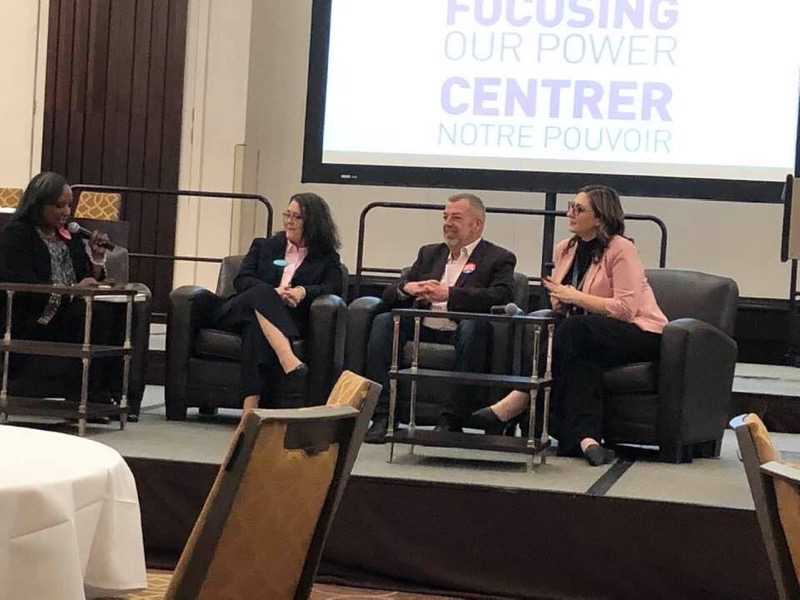 CUPE3396's tweet photo. "THE POWER OF TOGETHER" - The Ally Panel featuring Yolanda McClean @CUPEOntario
Liz Stewart @OECTAProv @oectahw
Sam Hammond @ETFOeducators @etfopresident
Laura Walton @OSBCU
#focusourpower 
#osbcu2020 https://t.co/ICKtsNHWbg