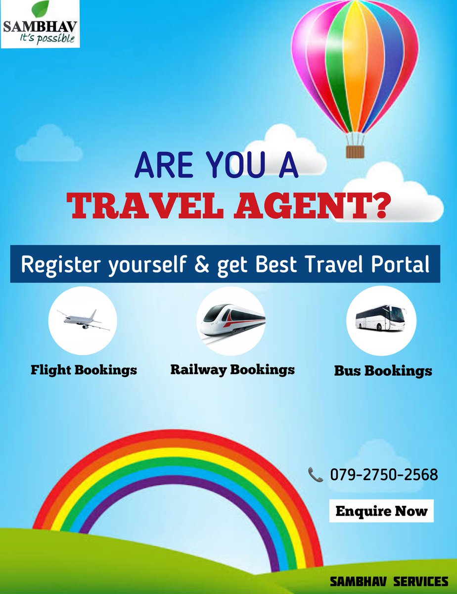 Sambhav_Service's tweet photo. An Online Travel Portal is the Best Way to Expand your Travel Business. Get your Travel Website Now.
#Distributor since 2012
#sambhavservices
#DISTRIBUTOR #ITZ #TRIPBORN #MULTILINK #EASYMYRECHARGE #RAILWAYTICKETS #FLIGHTTICKETS #BUSTICKETS #FLYHIGH
@sambhav_services https://t.co/ZvO8riOLCO