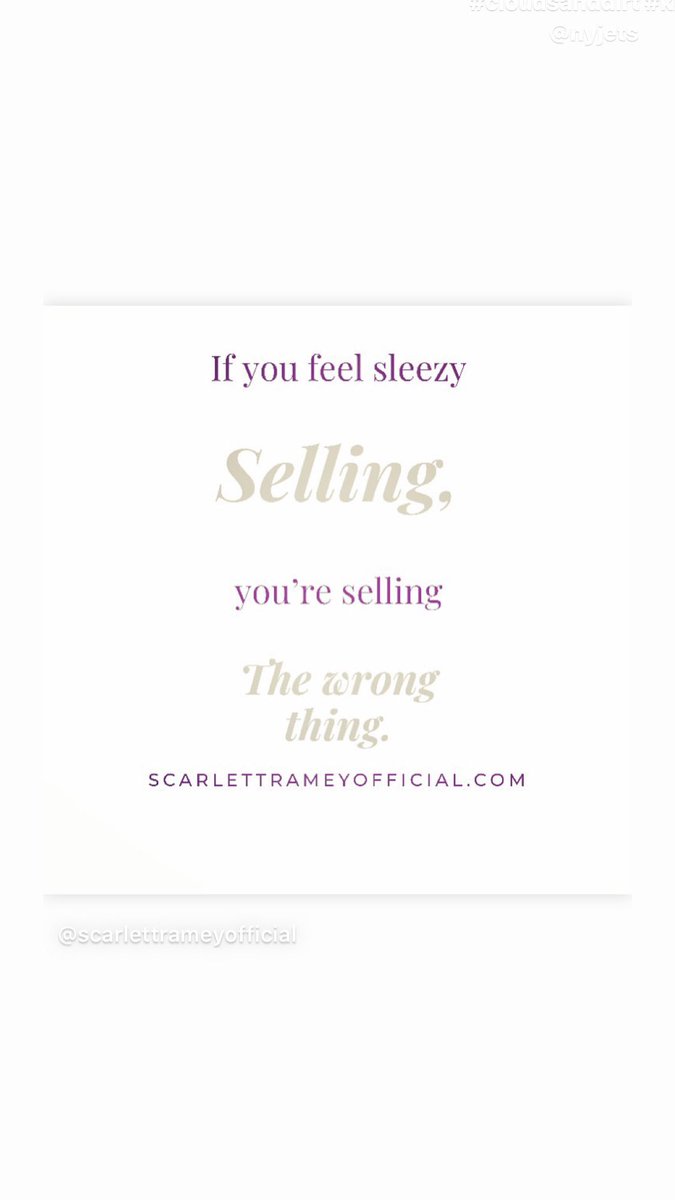 ScarlettRamey's tweet photo. “If you feel sleepy selling, you’re selling the wrong thing.” -Scarlett Ramey #goexecute FREE CONSULTING ASSESSMENT (206) 910-8690 #businessinsider #businessleaders #vcfunding #entrepreneur #hustlesohard #hustle #empathywines @garyvee #fil #firstinline #cloudsanddirt https://t.co/GuY88vqIUO