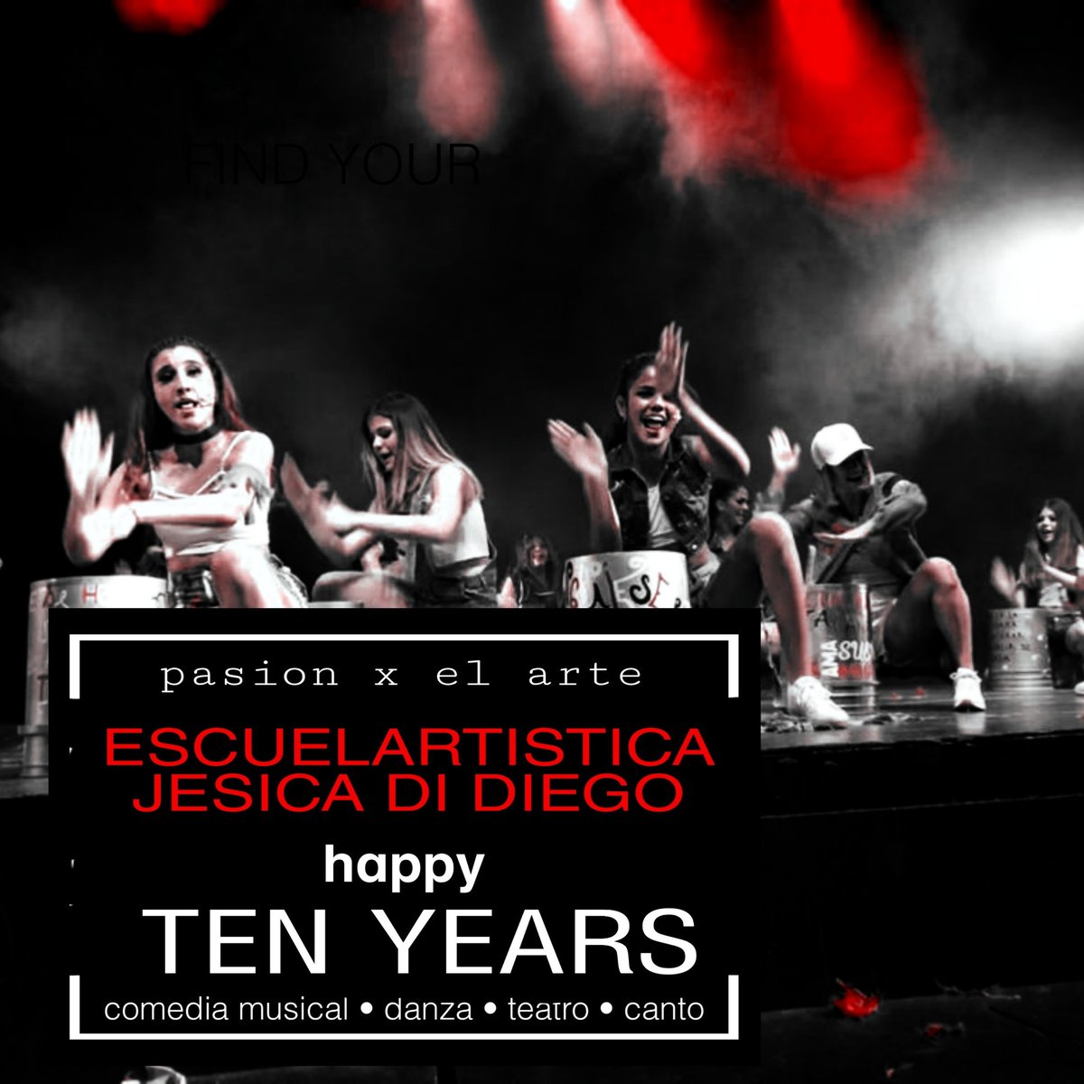 JesicaDiDiego's tweet photo. 《TEN YEARS 》 De pasion, entrega, compromiso, alegria, dedicacion, esfuerzo, enseñanza, aprendizaje, amor... X MUCHOS MAS!!! https://t.co/A87V1fhSxK