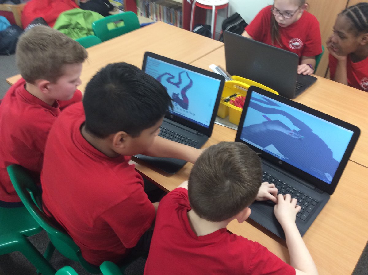 WGPrimary's tweet photo. Year 6 have been creating games using coding in Kodu. They have included moving players, race tracks, obstacles and objects to collect. #ZoomingAhead #CleverCoding https://t.co/vFR91jSA9e
