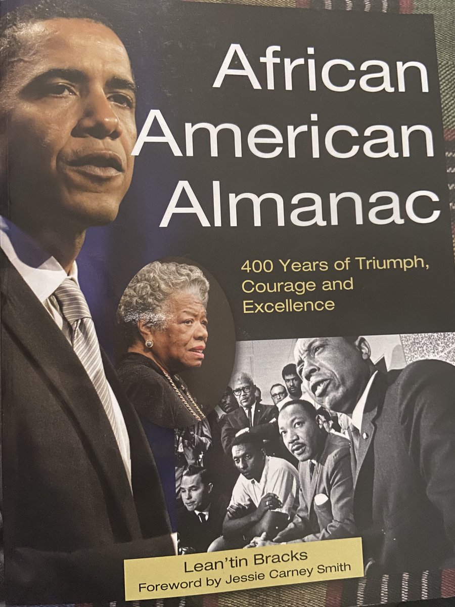 addiction_book's tweet photo. As we reflect on the last days of black history month be inclined to educate yourself on some of the great things African Americans have done over the last 400 years celebrate some of the accomplishments with the African American Almanac
#BlackHistoryMonth #BHM #Blexcellence https://t.co/7PvOPKr5EC