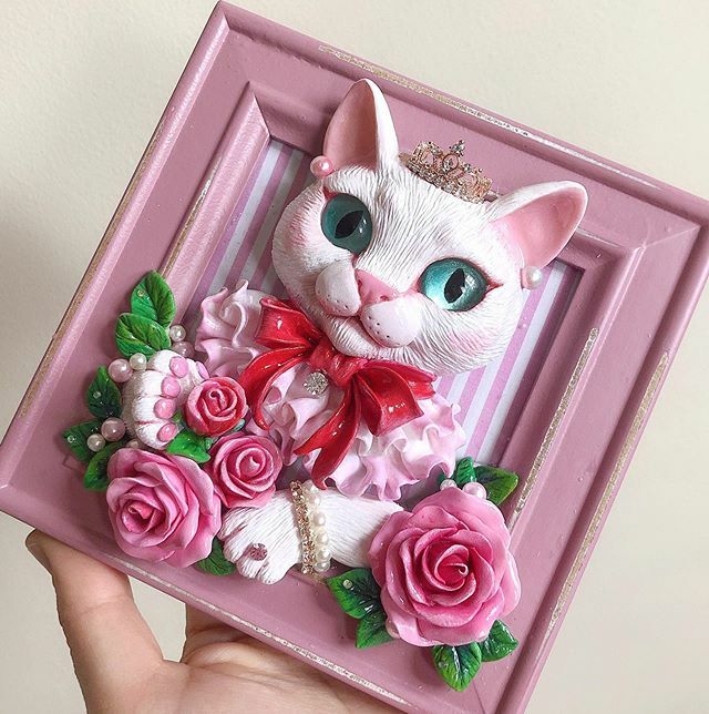 lapindefleur's tweet photo. Hello there! So here’s a new piece I worked on for some time now. A framed 3D cat portrait , I thought of these for a while but always was pretty short on time and to be honest was kind of scared if I can pull this off. Anyway decided to give it a go usi… https://t.co/ETcuJy9PgS https://t.co/meZzN7Atkl