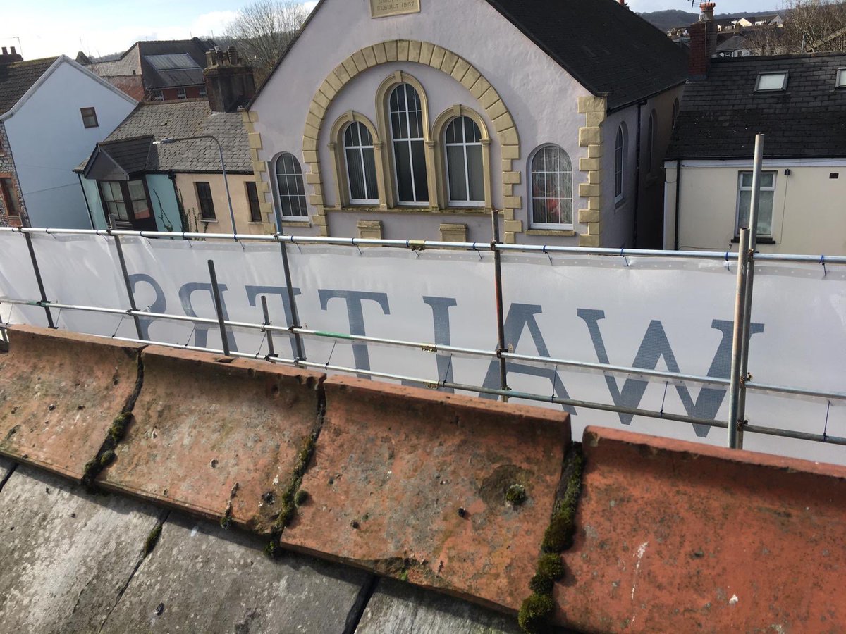 You can’t miss us in #Cardiff #city #centre preparing for #demolition of former #industrial #buildings! The footpath is closed in the vicinity and we have traffic and pedestrian management in place. We are working hard to minimise disruption