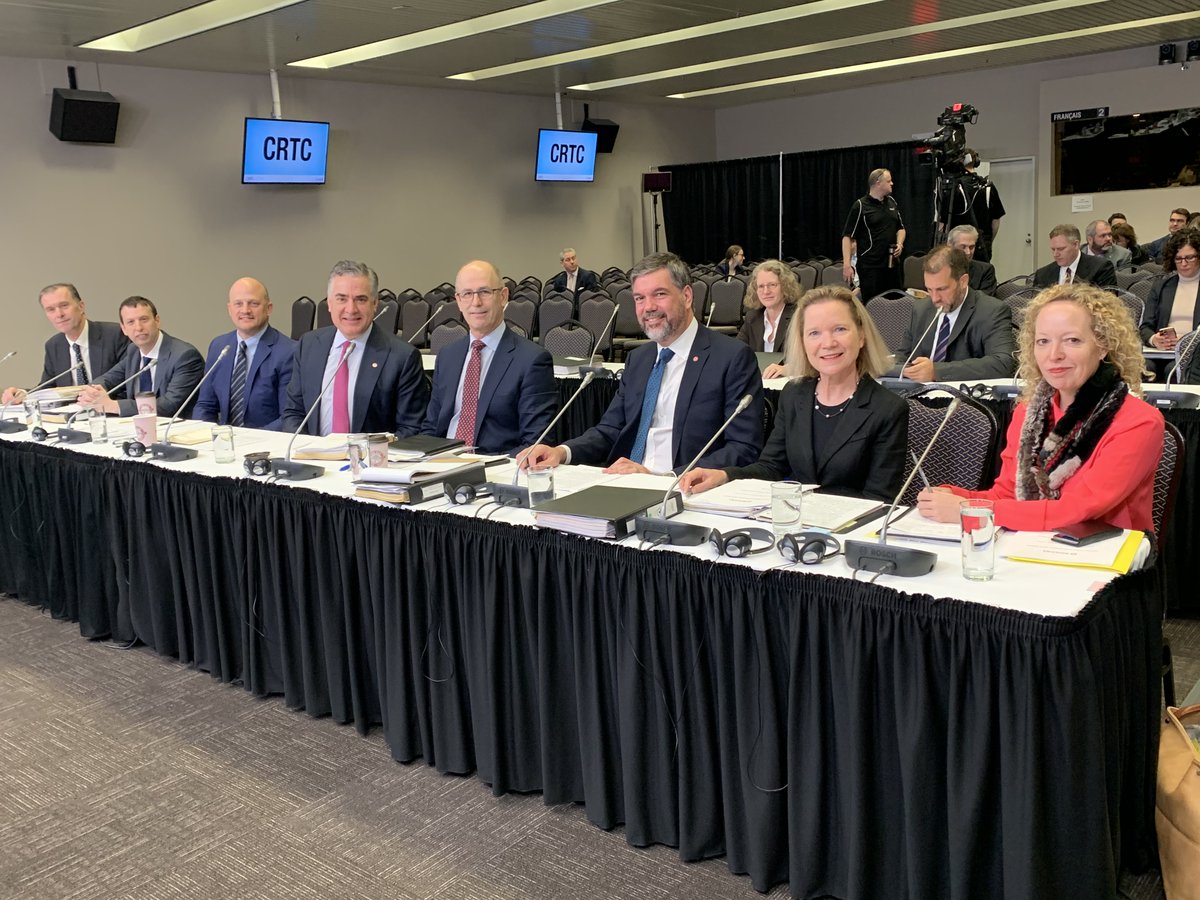 AboutRogers's tweet photo. Today, Rogers is appearing at @CRTCeng wireless review hearing. Follow here for key updates. #CDNpoli #CRTC #CDNtech https://t.co/7ciFZHJKY8