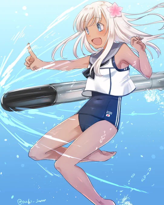 呂500
#艦これ版深夜の真剣お絵描き60分一本勝負
#艦これ版真剣お絵描き60分一本勝負_20200226 