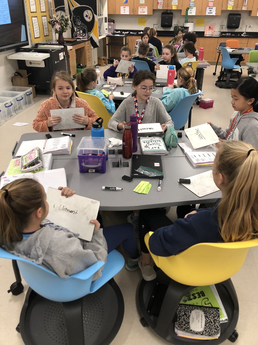 stagerscience's tweet photo. Reviewing for a quick check using @VernAtKagan @KaganOnline Showdown! #AllEngaged @MISHPISD https://t.co/CdhBftP4Tl