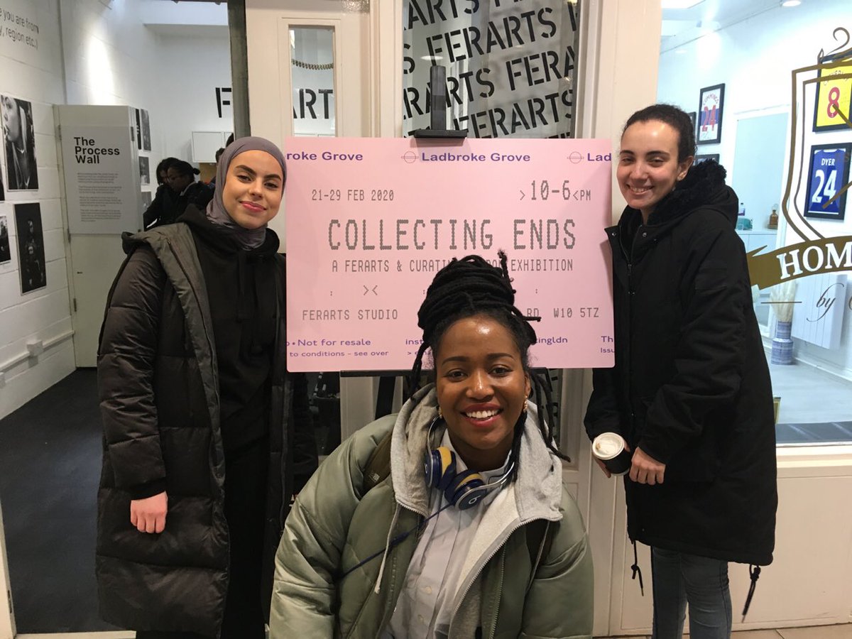 Aleemagray's tweet photo. This is what happens when institutions create structures to support, trust and platform youth power. #CollectingEnds is a must see exhibition showcasing the youth-led collecting project developed by @FerArtsLDN and @CuratingLondon . A special well done to @dhelia_snoussi 🌱 https://t.co/b4KvjlCiQE