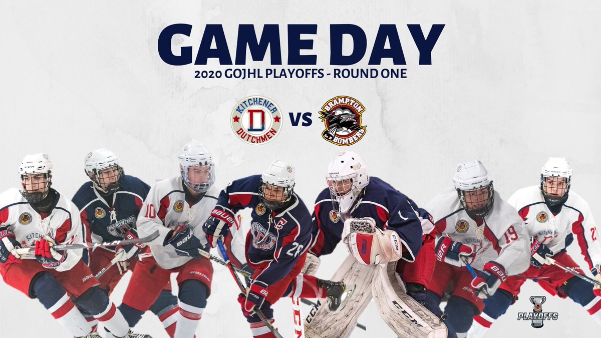 JrBDutchmen's tweet photo. It’s #GAMEDAY!
🆚 @BramptonBombers
📍 Kinsmen - The Aud
⏰ 8:00PM
🐦JrBDutchmen
📺 HockeyTV
🏆Round 1, Game 1
#KitchenerDutchmen #GOJHL #GoDutchiesGo https://t.co/xSriby6yXc