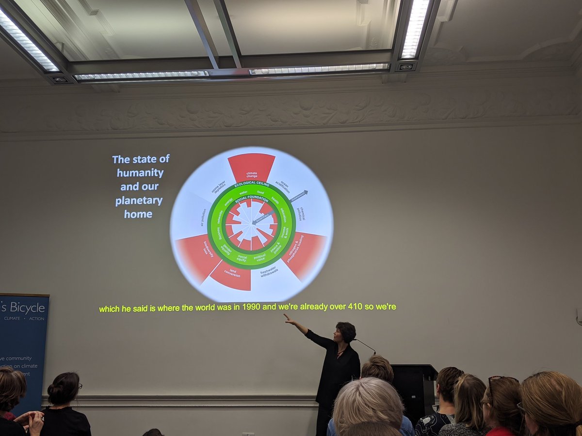 ParisMudan's tweet photo. Dolphins, donuts and the road to Net Zero. Insightful discussions examining creative destruction and change with @JuliesBicycle #WeMakeTomorrow #Sustainability #CSR https://t.co/8uNi4tlLEc