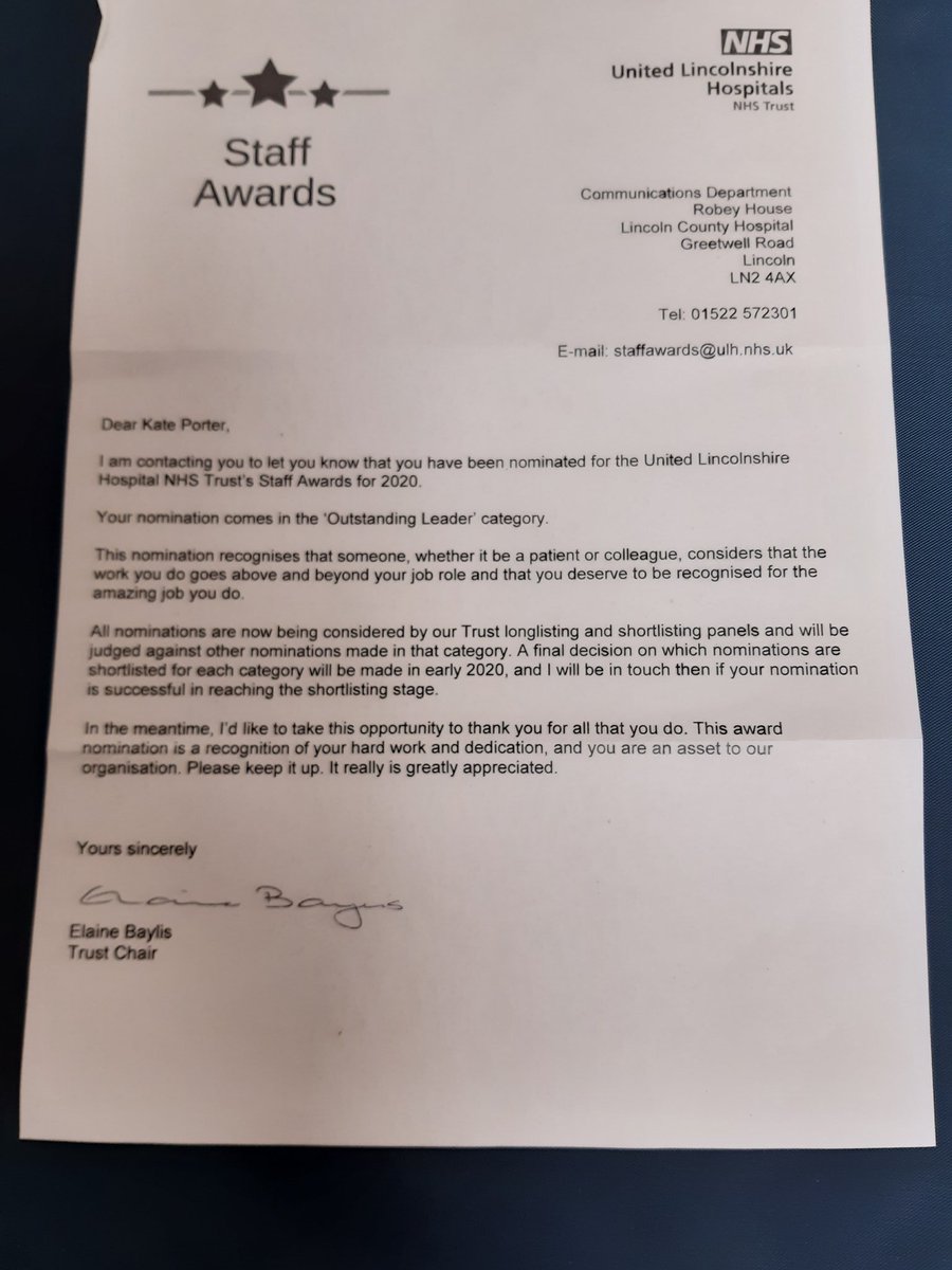 So proud to have received this nomination! 😊😊😊