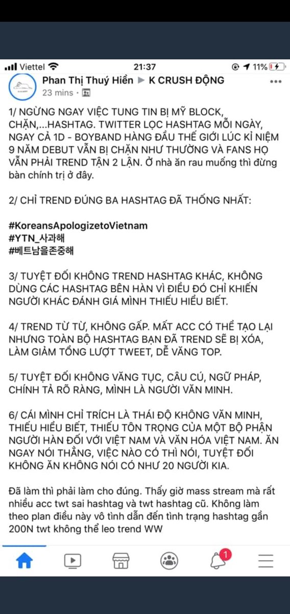 ThyMc8's tweet photo. @Daegu_Gwangju @lena26219 @YTN24 Hàn chặn tren hot rồi sang nước khác đi cài lên hot tren thế giới luôn và nhớ https://t.co/MZXMiLOi9E