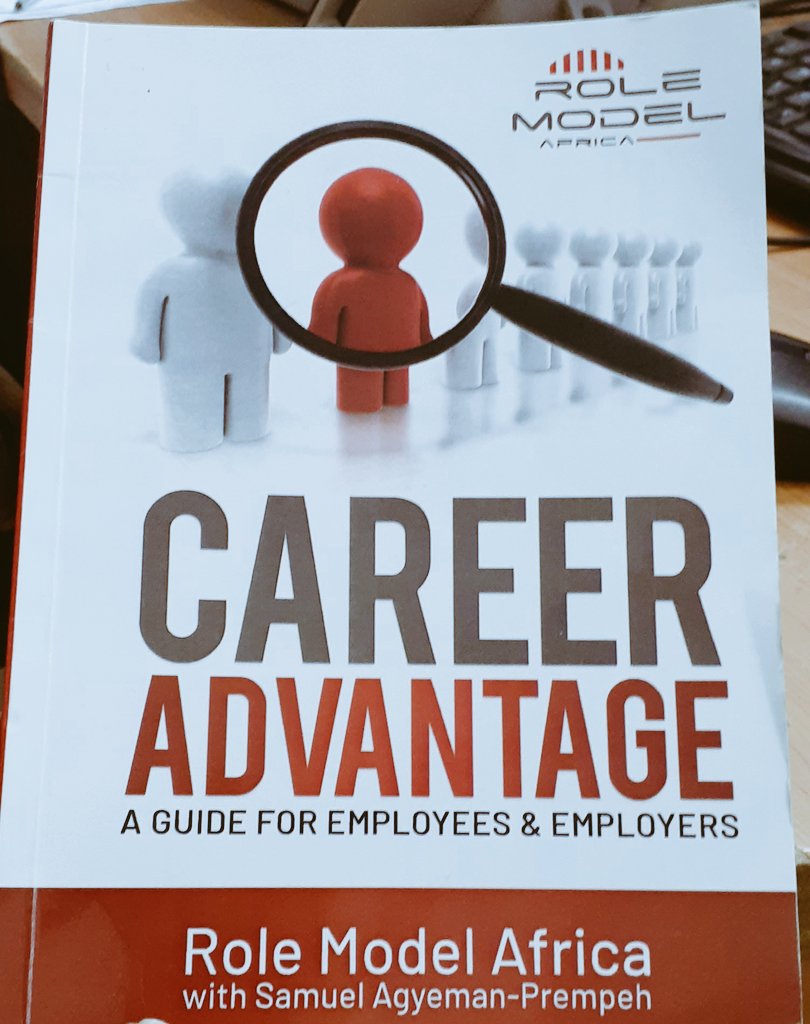 univers1057fm's tweet photo. Here's our book for review this afternoon, Career Advantage :A guide for employees and employers by Role Model Africa with Samuel Agyeman Prempeh.
@KaylebAdjetey
#ReadABookAWeek https://t.co/nJOB43reYn