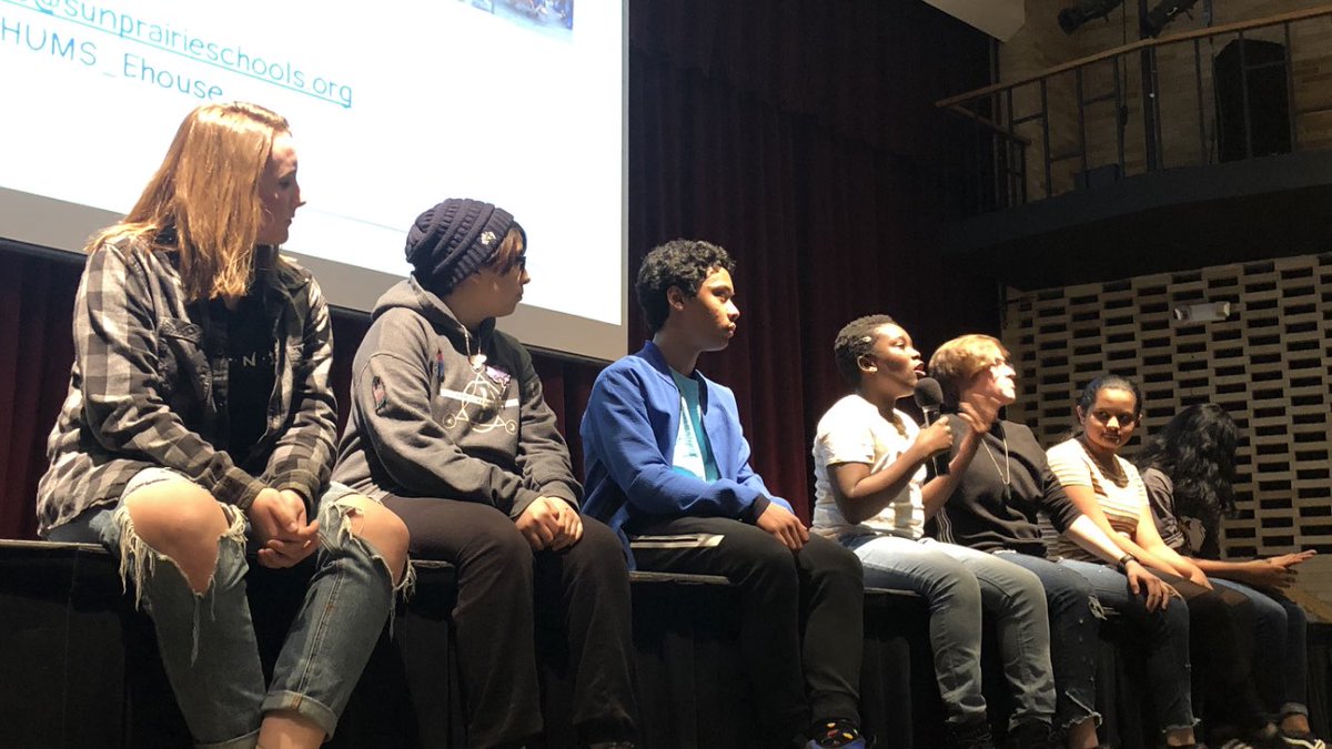 When the #learners talk about their #learning...it speaks volumes...heard words like “family”, “#love”, “hard-work”, “choice” to describe the learning community. Who wouldn’t want this for their learning...in any setting? <a href="/CHUMS_EHouse/">E House PL</a> @sunprairieschools #edchat
#innovation @iste