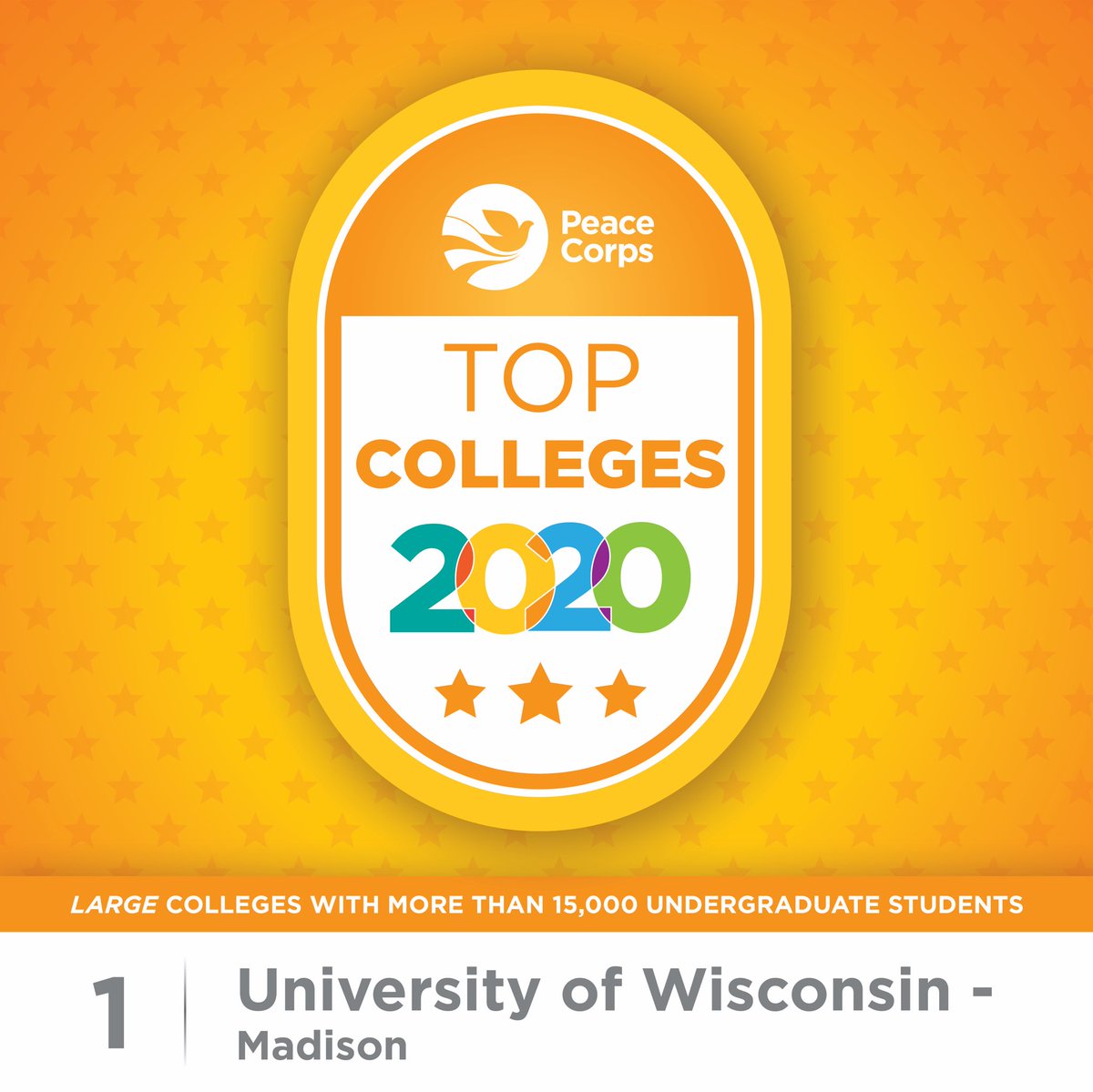 PeaceCorpsWisc's tweet photo. Go #BadgerPeaceCorps! 
@UWInternational , @uw_iris , @UW_IIP  

https://t.co/5mQ6TJiGo2 https://t.co/14j85k80Sf