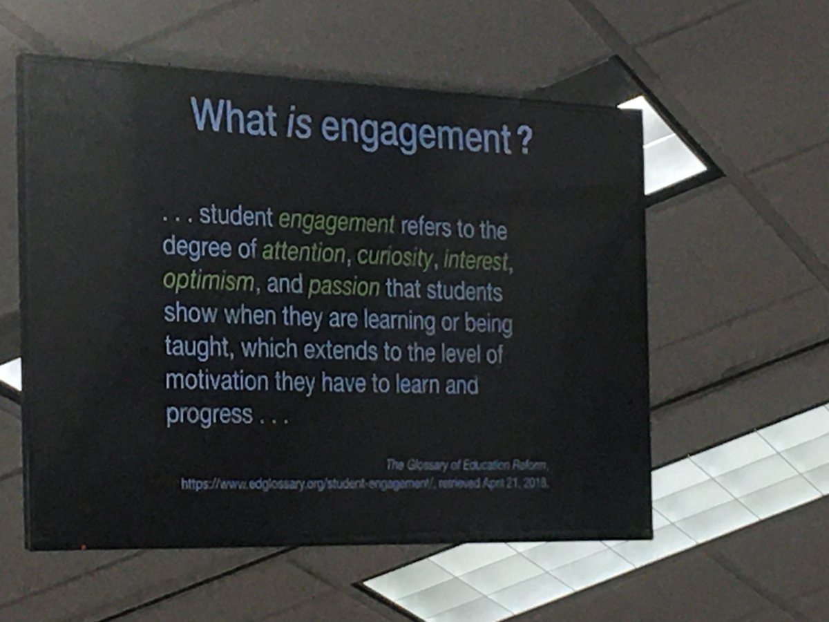 Mmeschulz's tweet photo. How do we interpret real engagement in the classroom? https://t.co/JrFuNAQthm