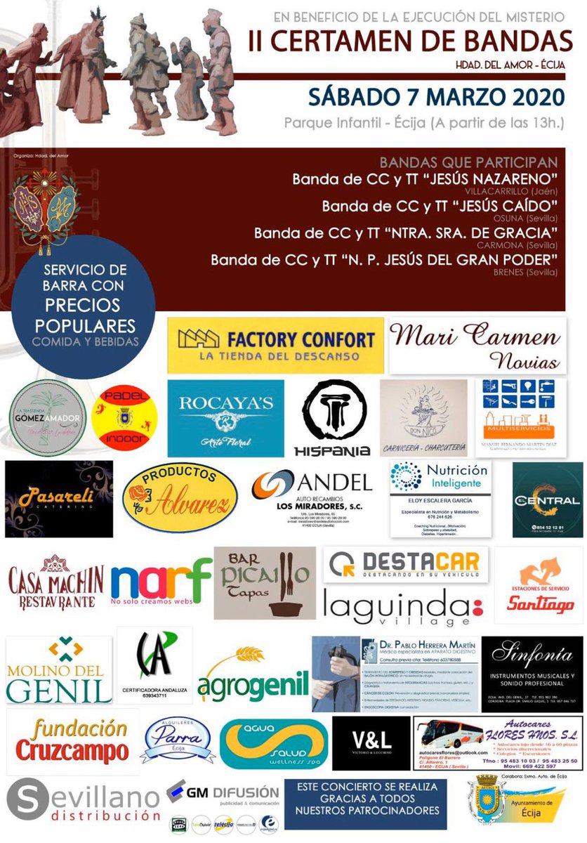 #MariCarmenNovias
#FactoryConfort
#AbaceríaGómezAmador
<a href="/padindoorecija/">Padel Indoor Écija</a>
<a href="/rocayasaf/">Rocaya's Arte Floral</a>
<a href="/HispaniaCafe/">Hispania Restaurante</a>
#CarniceríaDonNico
#MultiserviciosFernando
<a href="/PasareliRest/">Pasareli Restaurante</a>
#ProductosÁlvarez
#AutorecambiosLosMiradores
#NutriciónInteligente (Eloy Escalera)
#ElCentralÉcija