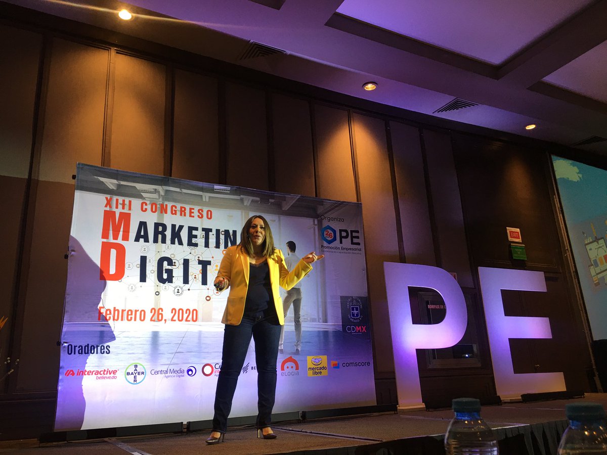 mejoresempleos's tweet photo. Inicia el Congreso de #marketingdigital de @capacitatemx.
Carolina Ortiz de @BayerenMexico habla de la campaña digital 360 y la oportunidad para ser más creativos. https://t.co/CuEHg8dLrS