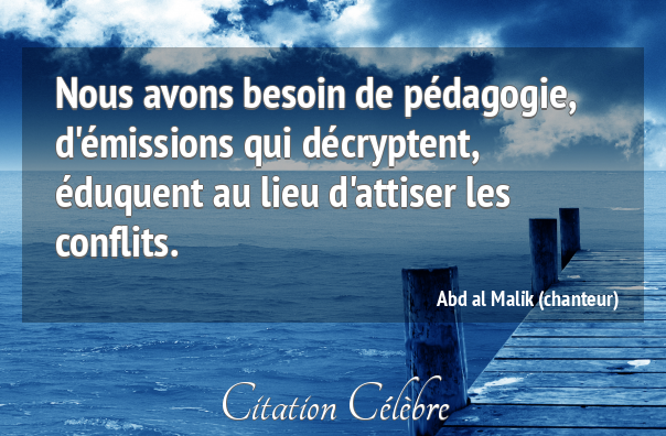 Rabardel J F Nous Avons Besoin De Pedagogie D Emissions Qui Decryptent Eduquent Au Lieu D Attiser Les Conflits Abd Al Malik Chanteur Artiste Chanteur Compositeur Ecrivain Musicien Rappeur Slammeur 1975