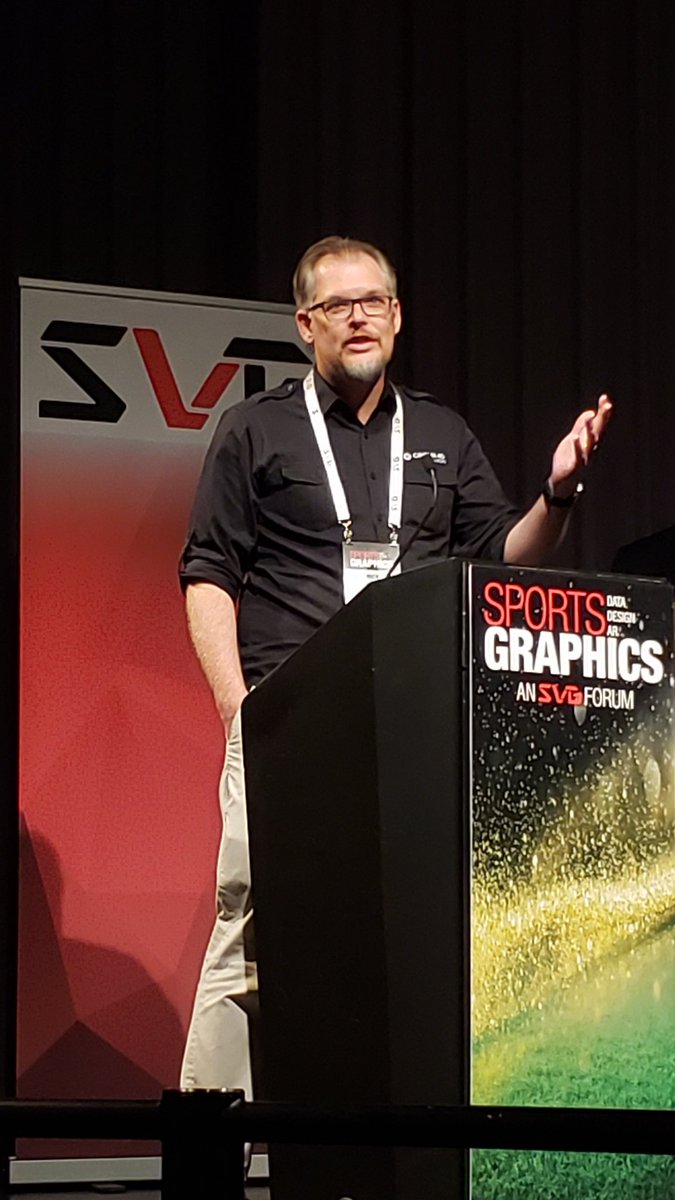 AndrewGabelSVG's tweet photo. Rick Barrett @maxon3d gives a quick overview on their busy year of acquisitions and projects at today's SVG Sports Graphics Forum #SVGSPORTSGFX https://t.co/szZ7naTHpD