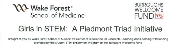 ledfordmiddle's tweet photo. Girls in STEM Information Session

Who: current 7th grade girls interested in the Girls in STEM Program w/Wake Forest School of Medicine
Where: LMS Media Center
When: Tuesday March 3, 6:00pm

Applications may be picked up from Mrs. Dudley and are due to Mrs. Dudley by April 9. https://t.co/mgGYq87RZi