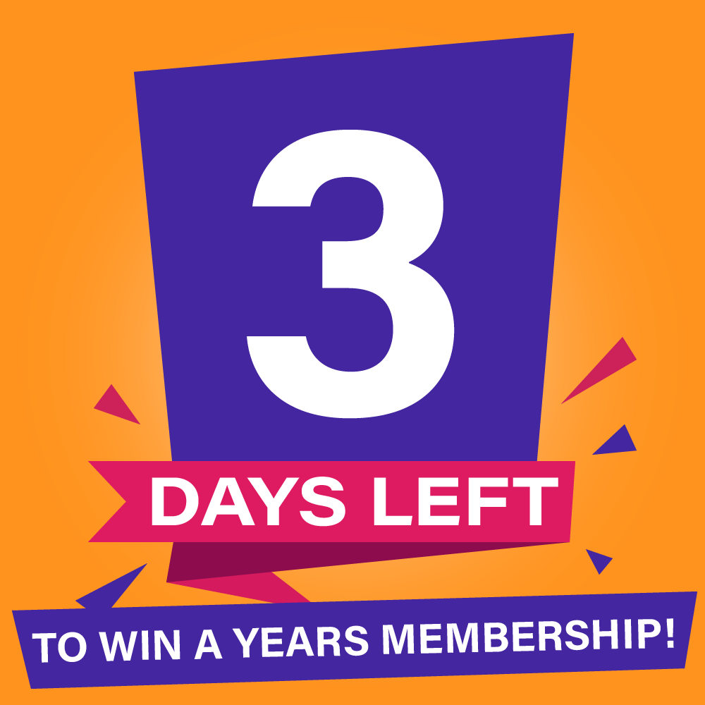 Only 3 days left to enter our prize draw to WIN a YEAR'S FREE MEMBERSHIP with all-inclusive 24 hour access!

gleam.io/SXa2r/anytime-…