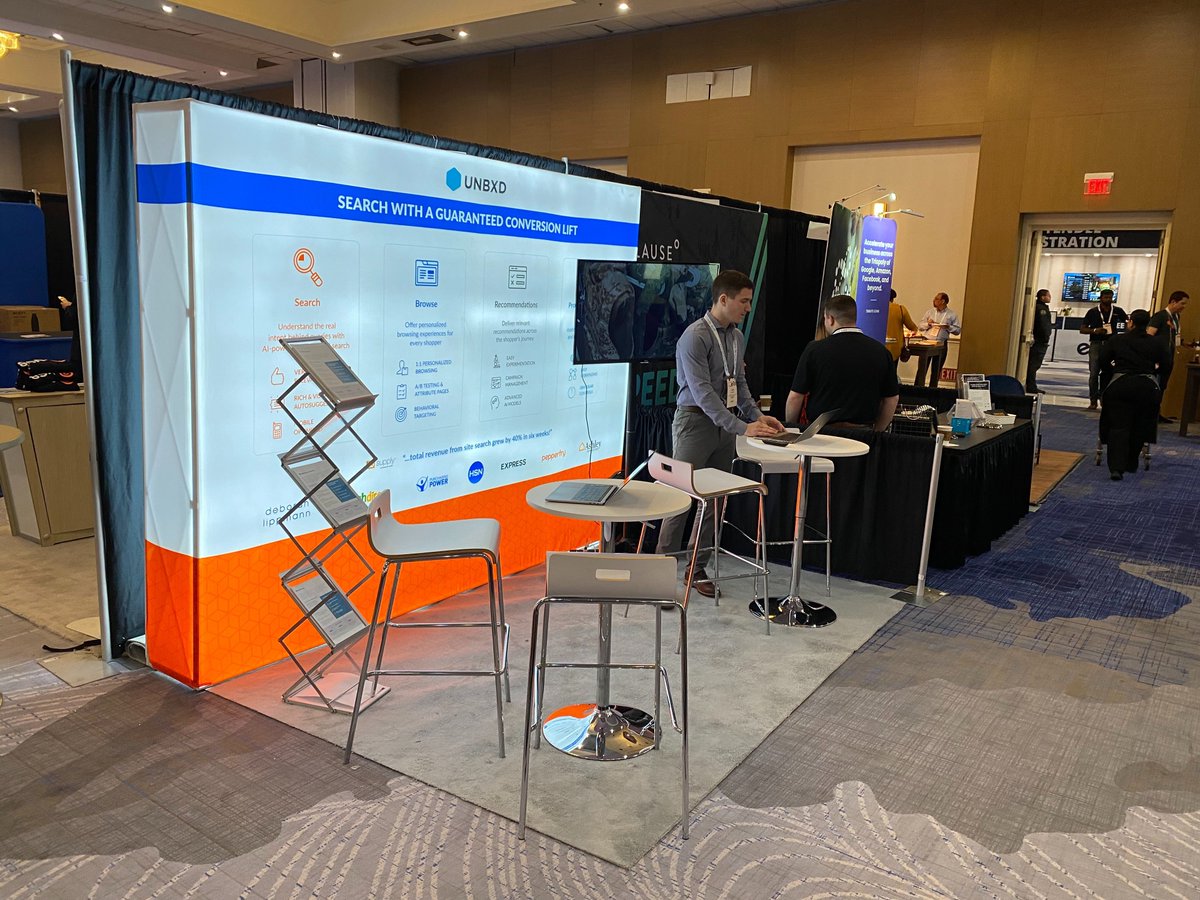 Unbxd's tweet photo. Unbxd is showcasing the prowess of AI/ML-powered eCommerce search to all enthusiasts across the globe! Yes at Palm Springs, US; Melbourne and London! Here is a peekaboo into all of them we could manage! #eTailConnect2020 #insideretaillive #etailConnectSpring2020 https://t.co/guOYGmcIc1