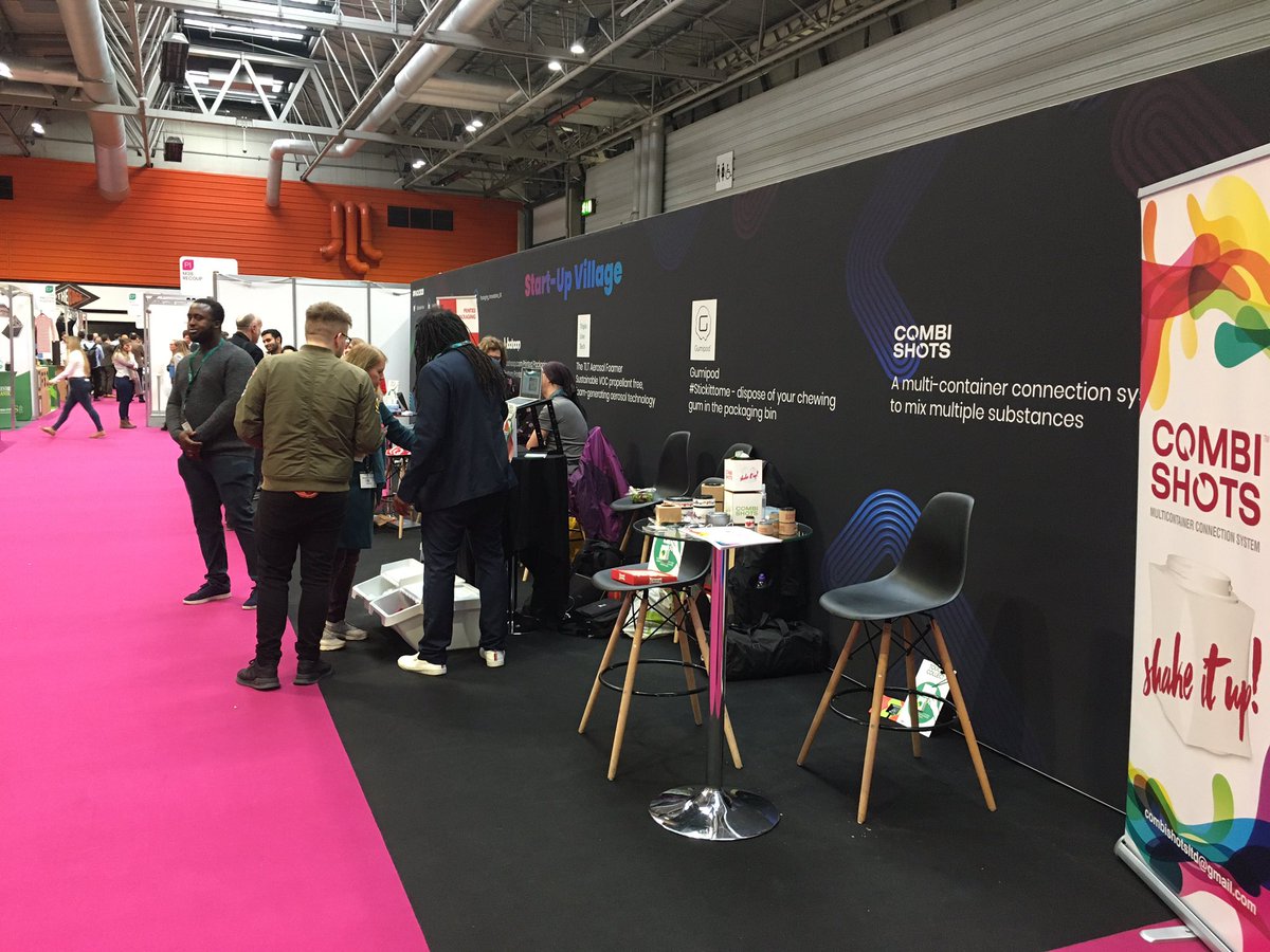 CombiShotsLtd's tweet photo. And here we are in the Startup Village https://t.co/O0d8isoLSK