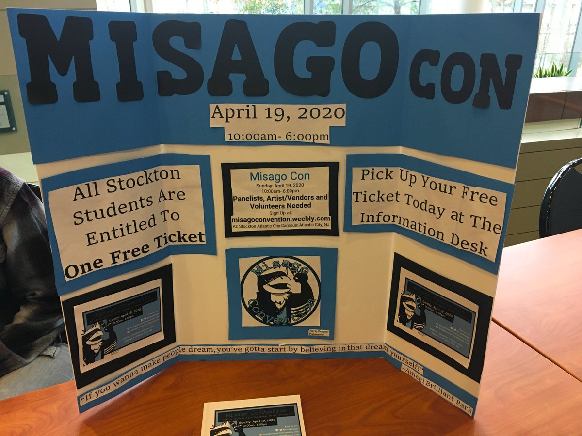 ConMisago's tweet photo. Tabling today at Dunkin in Stockton's Galloway Campus Center! Come stop by!!!! https://t.co/57CTnsqH9A