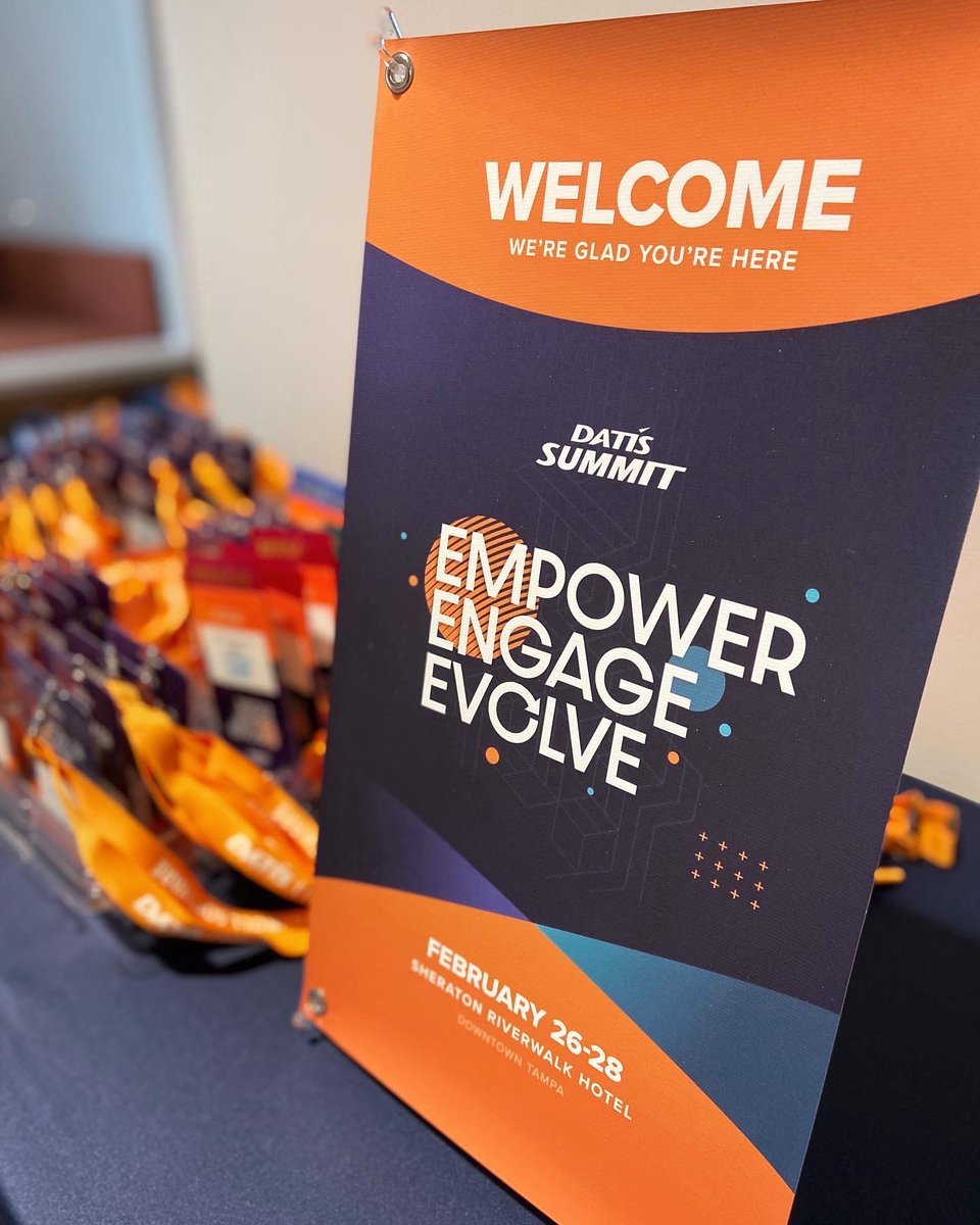 DATISe3's tweet photo. Welcome everyone to the DATIS Summit! Pre-Conference Sessions are in full swing. Thank you to our clients and partners for joining us in Tampa this week! #DATISSummit20 https://t.co/6UNTUV1iXa