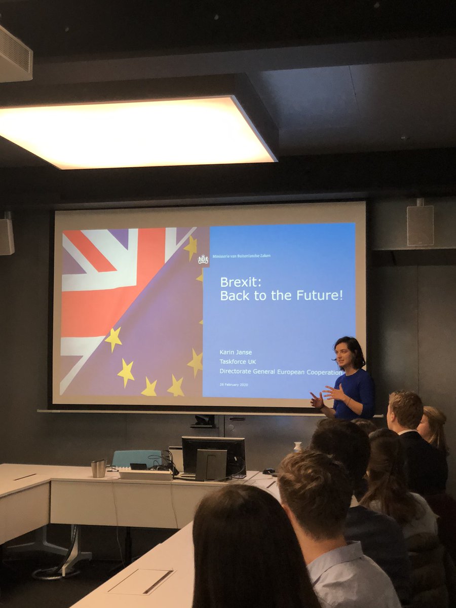 BILbestuur's tweet photo. Vandaag hebben wij een presentatie over “Brexit&amp;The Dutch” gehad bij @MinBZ. Altijd mooi om te zien hoe de stof die je krijgt in de collegebanken in de praktijk te werk gaat! https://t.co/cNFdzR7QcZ