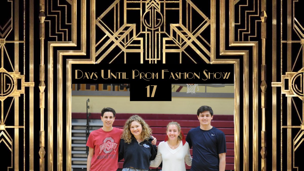 mrs_ryon's tweet photo. 17 DAYS TILL OUR SHOW!!🎊 Come see Jordan, Collin, Alex and Emily in the 30th Annual Prom Fashion Show! TICKETS ON SALE DURING LUNCHES😊 https://t.co/QEk0kIrNZS