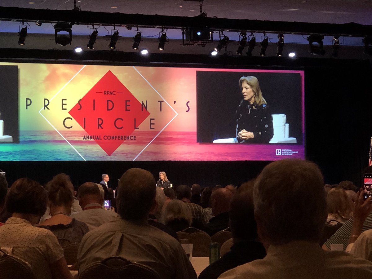 Listening to Caroline Kennedy discussing America’s Ideals & Freedoms at #rpacpcconf