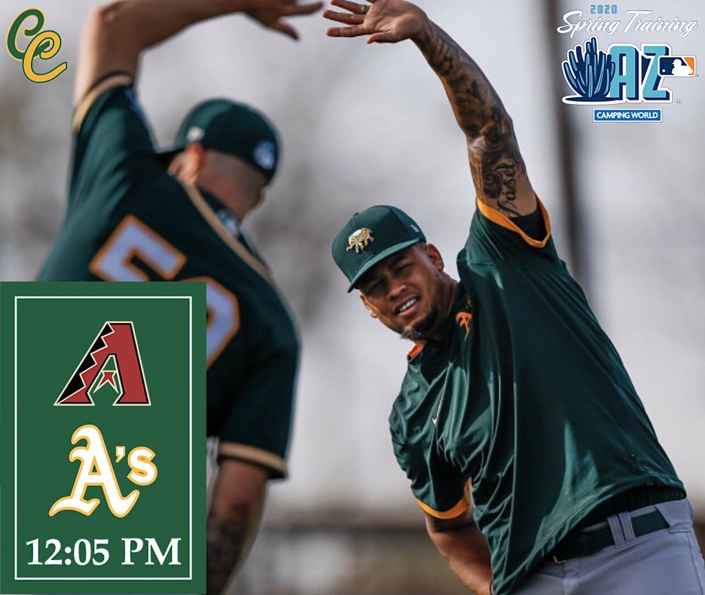 ColiChronicles's tweet image. Will they snap the skid today?

Winless in their first five games this Spring, the A’s look to get in the win column today with Frankie Montas on the mound against the DBacks. #RootedInOakland