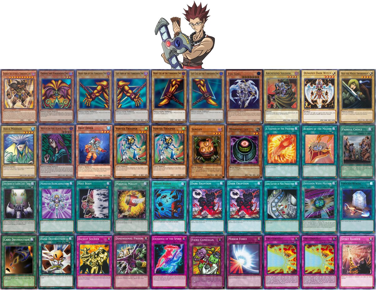 Adrian Gecko - Exodia Deck #yugioh #anime #nerd #manga #tcg #ygo #geek #otaku #cardgames #yugiohcards #setokaiba #duellinks #yugiohmemes #yugiohcommunity #konami #yugiohduellinks #clubyugioh #yugiohgx Adrian Gecko - Exodia Deck #yugioh #anime #nerd #manga #tcg #ygo #geek #otaku #cardgames #yugiohcards #setokaiba #duellinks #yugiohmemes #yugiohcommunity #konami #yugiohduellinks #clubyugioh #yugiohgx