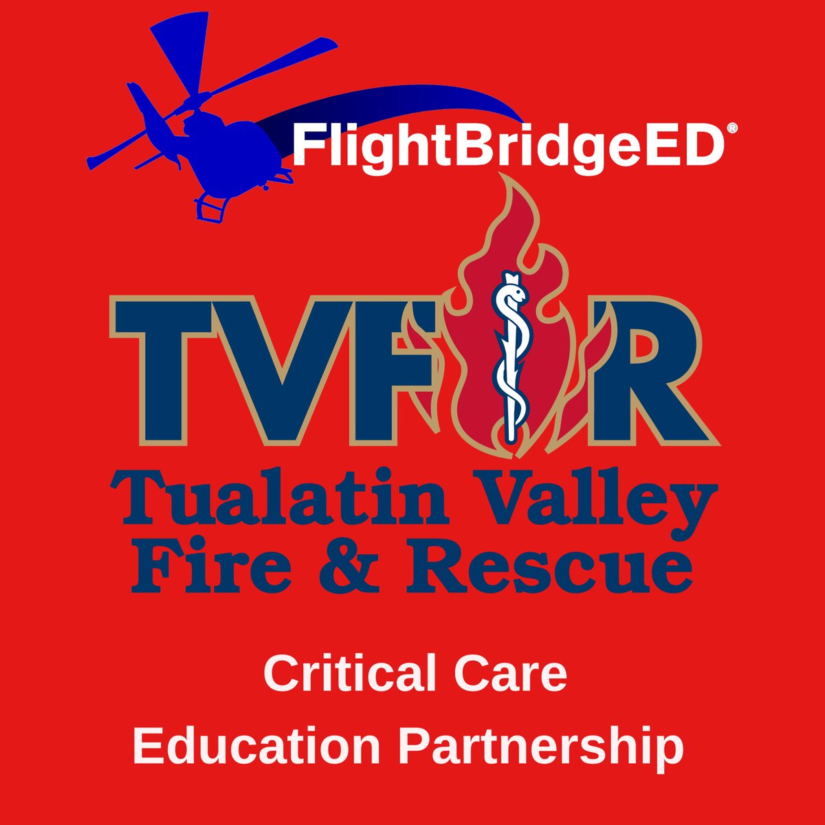 FlightBridgeED's tweet photo. FlightBridgeED is pleased to be partnering with @TVFR for a full week of critical care education! We look forward to providing your paramedics industry leading EMS Education! See you next week! #tvfr #oregon #paramedic #ems #fireservice #criticalcare #flightbridgeed https://t.co/V0Sv6yrPhP