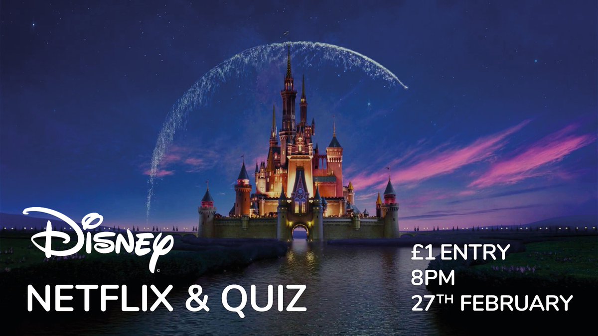 TOMORROW NIGHT our Quiz will be featuring lots of DISNEY MAGIC! 8pm #leedspubquiz