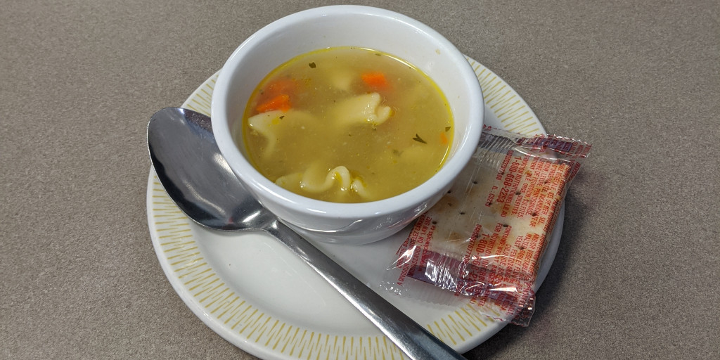LCURFood's tweet photo. Menu - Wednesday, February 26, 2020

Soup - Chicken Noodle
Lunch Entrees - Asian Cuisine
Supper Entrees - Burrito Bar https://t.co/W0syvZ0oD1