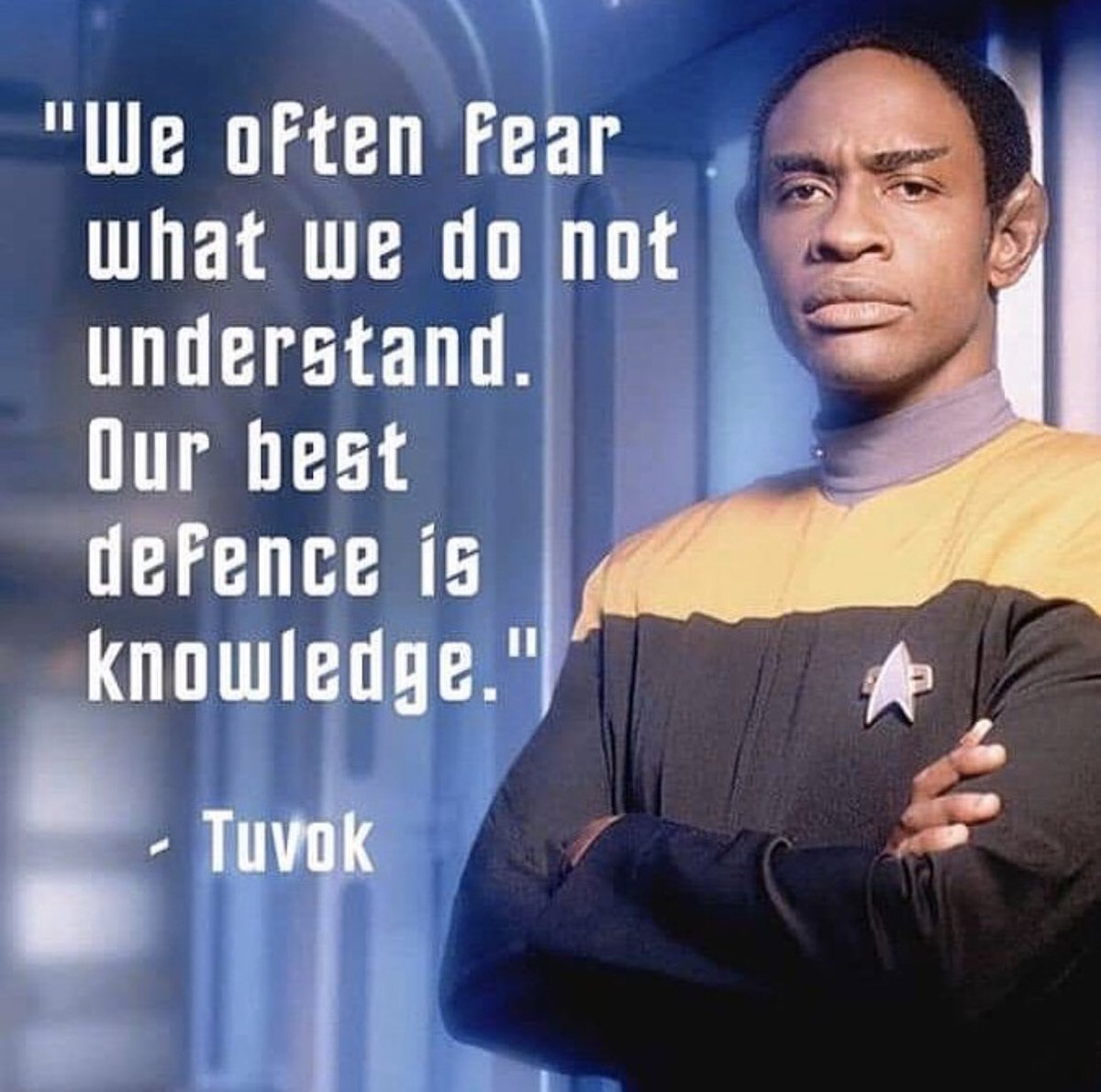 roddenberry's tweet photo. Wednesday thoughts. 

#roddenberry #WednesdayWisdom https://t.co/77w1kCaiX5