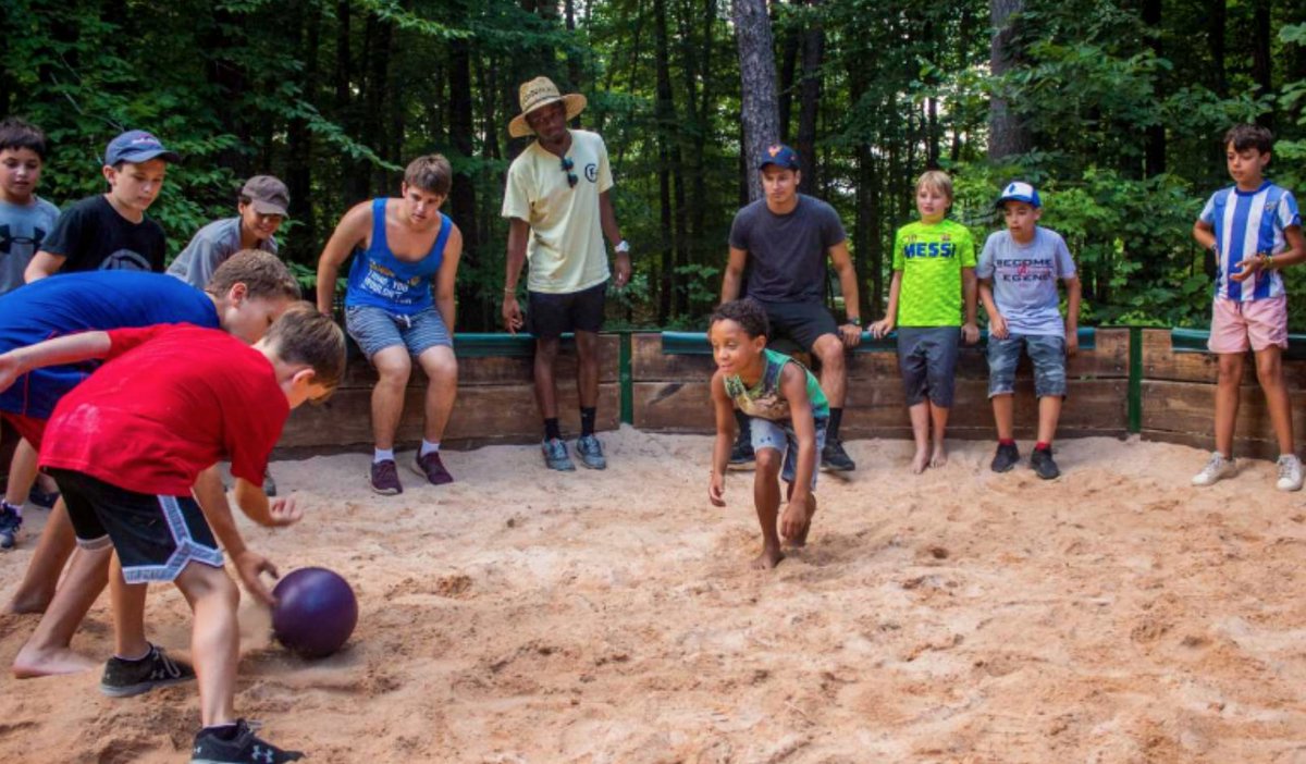 campfriendship's tweet photo. Gaga ball is a classic camp activity and we can't wait to play again soon! https://t.co/9r8ZqrjPnr