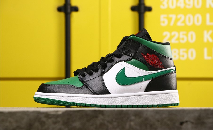 jordan 1 mid pine green 2020