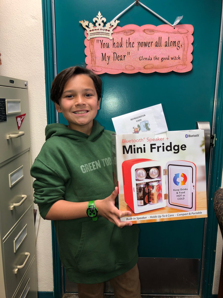 PricePanthers's tweet photo. These Panthers won a mini fridge stuffed with cash as part of our Step It Up! fundraiser! Who will be todayβs winner? #WeekofWow https://t.co/cH5QC2wtz0