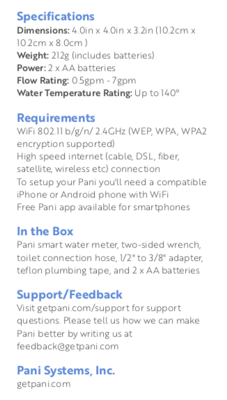 getPani's tweet photo. @chakatodd You're right Todd! We're updating our website as we speak. In the mean time, here's a snapshot of what's on the box. https://t.co/m09hAvLIpq
