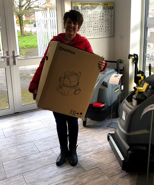 clfloorcareltd's tweet photo. Our lucky winner was happy to collect their Nilfisk Vacuum today.

Keep an eye out for our next competition, you could be next....

#Winner #Competition #Gottobeinittowinit #Clfloorcareltd #Vacuum #Nilfisk #VP300 #Eco https://t.co/S1Cyk3hdy7