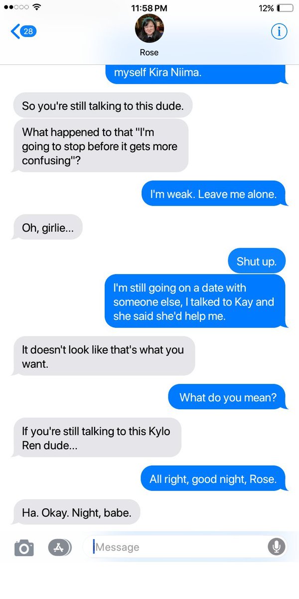  𝟭𝟱.kylo answers to kira's e-mail and rose decodes rey.