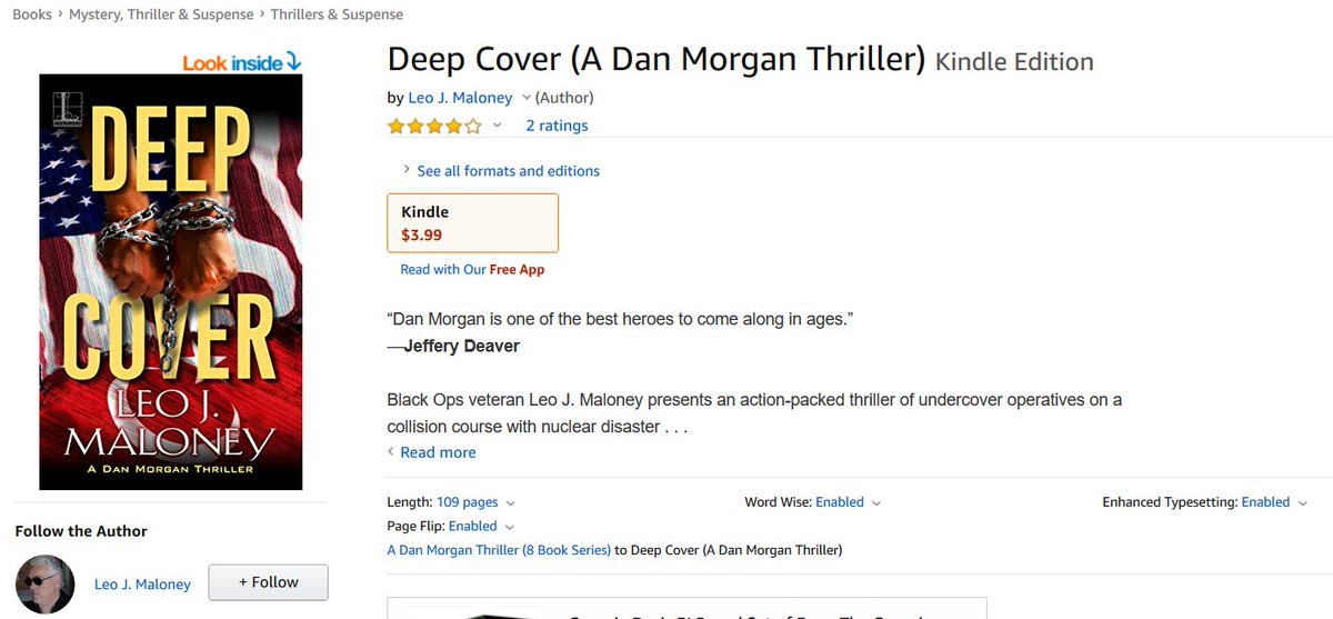 Deep Cover was released yesterday. Order it at  -->  amazon.com/Deep-Cover-Dan…