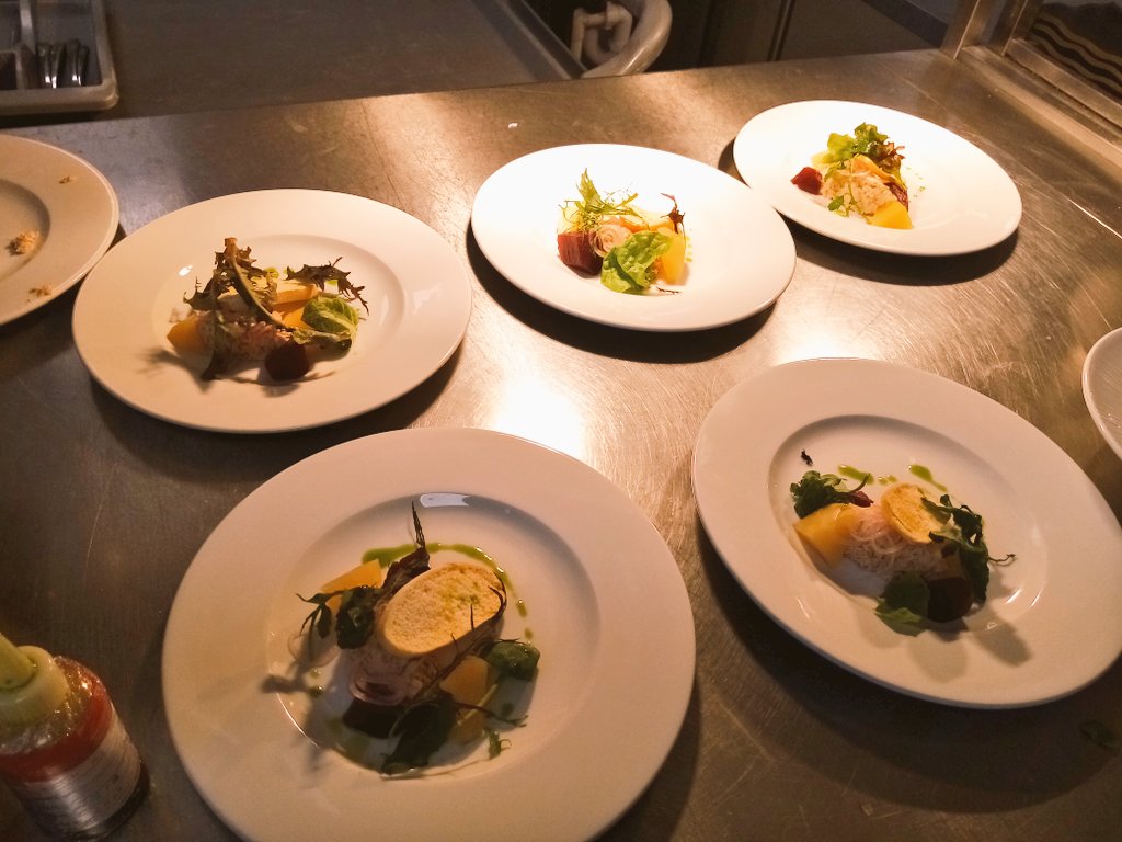 What a great day of working starters for The Student Lunch at <a href="/yarrow_hotel/">TheYarrowHotel</a>
#catering #handsonexperience