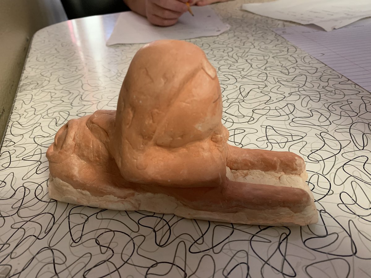 ISMSRankin's tweet photo. Mummies, Pyramids, Pharoah’s Oh My!!! We’re taking a walk into ancient Egypt today! #sphinx #3Dprinted #handsonlearning @IndianSpringsMS @KISDSStudies https://t.co/mTsthkbBbe